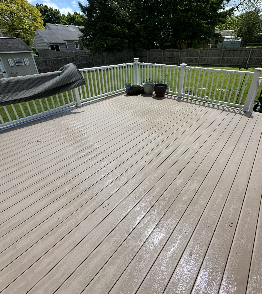 Deck wash