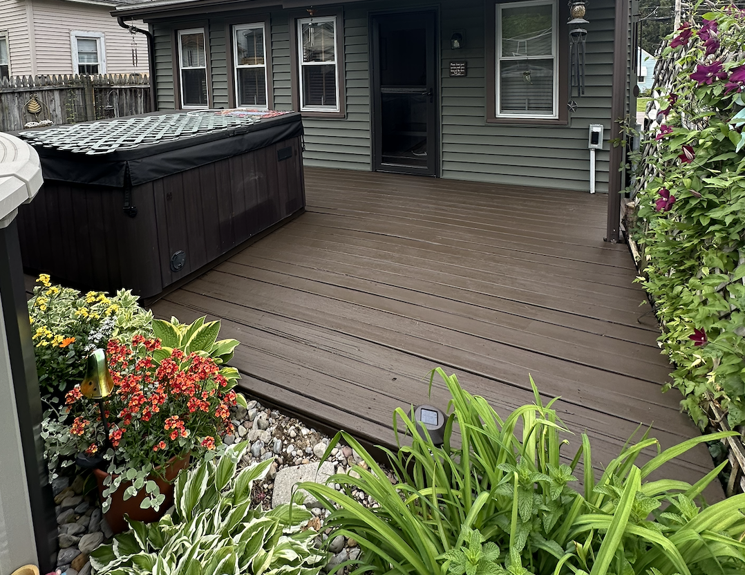 Deck after