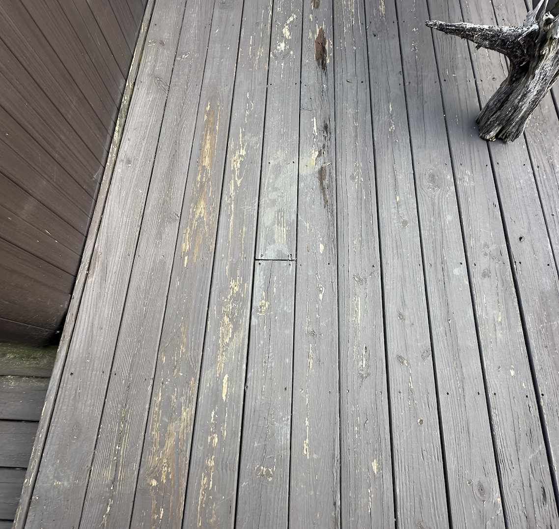 Deck before