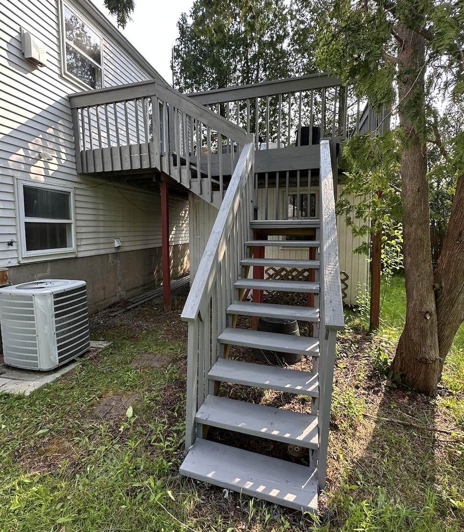 Deck after