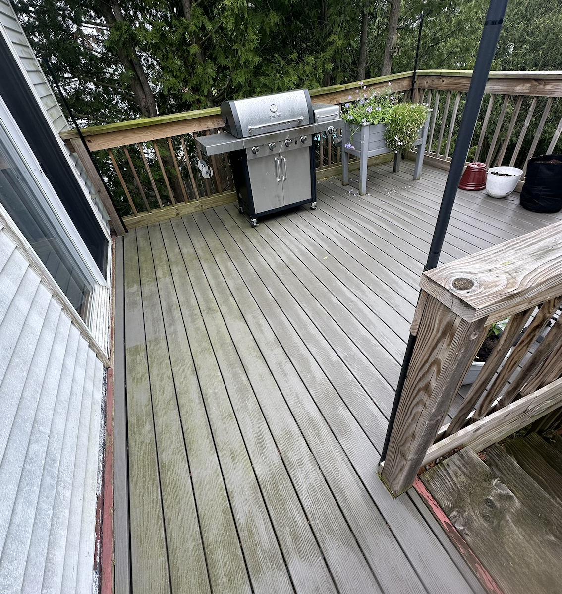 Deck before