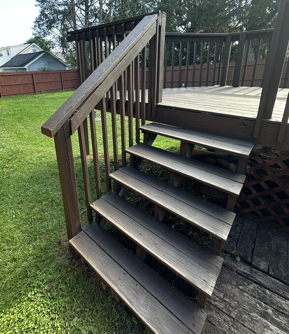 Deck after
