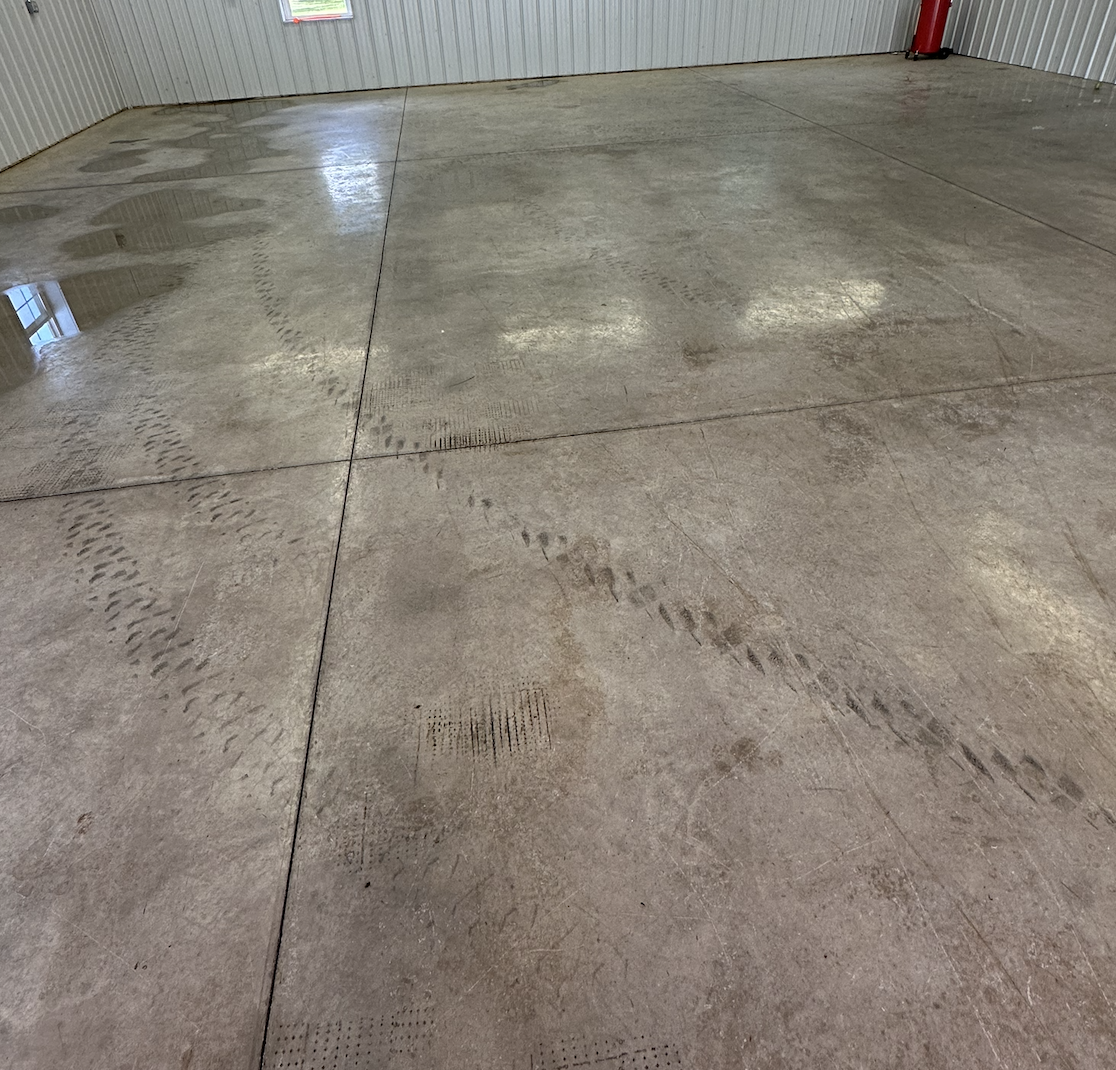 Garage before